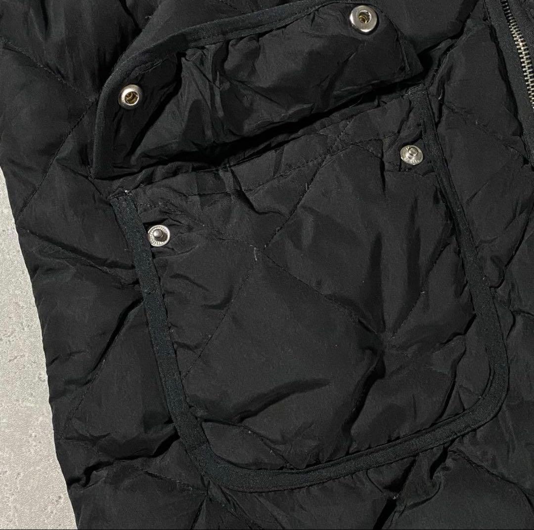 WOOL RICH ウールリッチ ダウンベスト 無地 ノームコア Y2K 黒