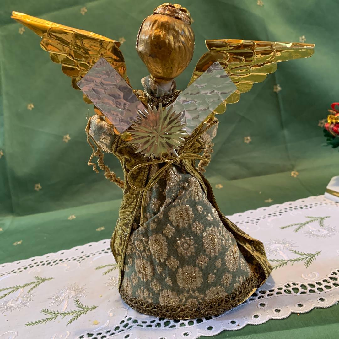 西ドイツ製　レア・ビンテージのkoestel社の蝋燭を持つ天使！可愛い！