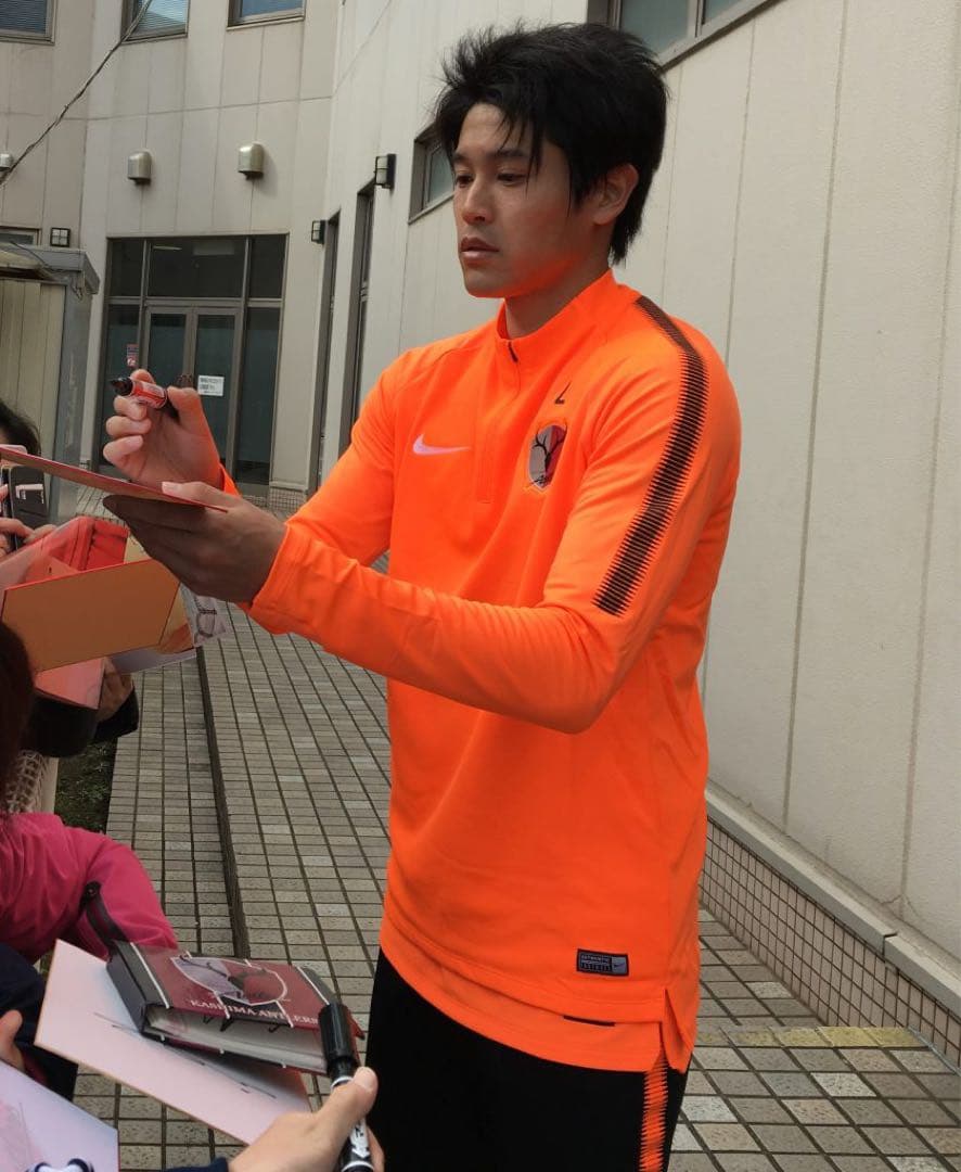 鹿島アントラーズ　選手支給　トレーニングウエア