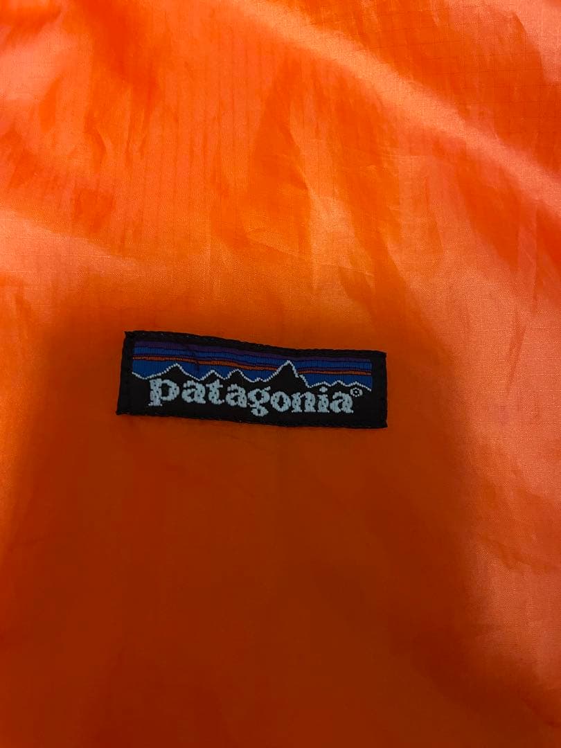 K*2様 patagonia パフボールセーター　02年　オレンジ　パフボールベ