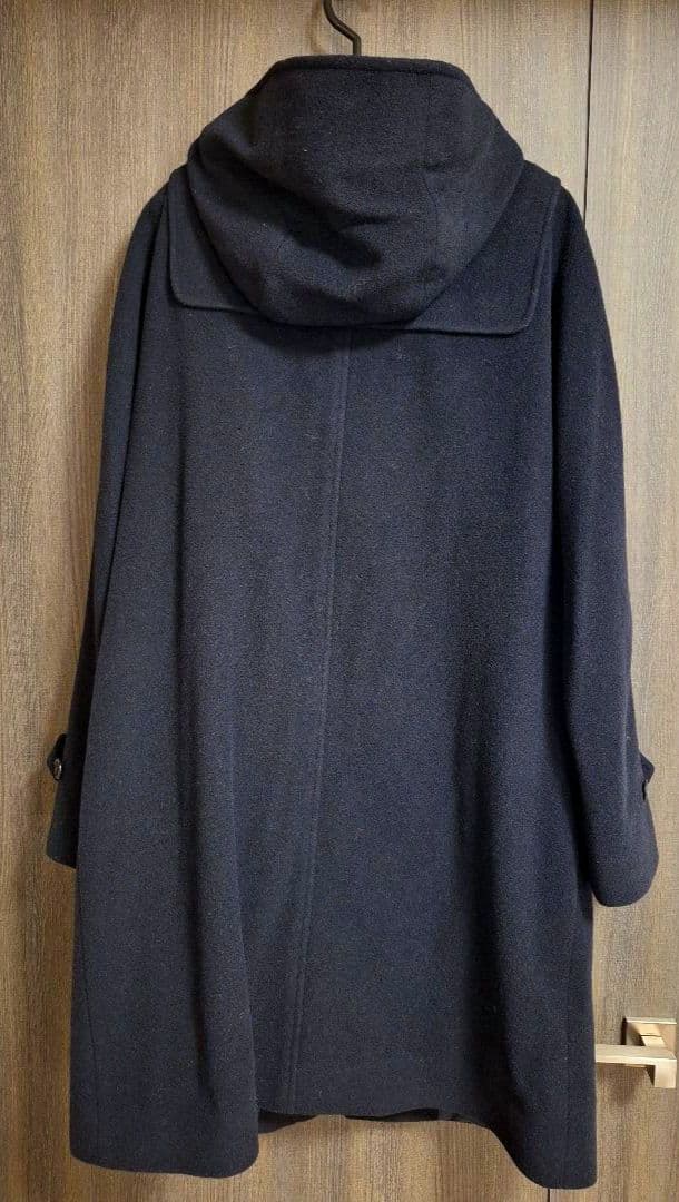 hevo ネイビー ダッフルコート 46サイズ