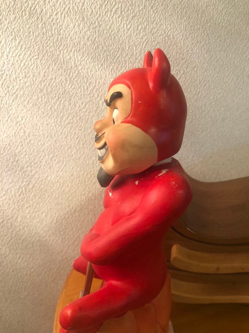 ビンテージ　デビル 悪魔　サンデビル　デカンタ　ミッドセンチュリー レッドデビル