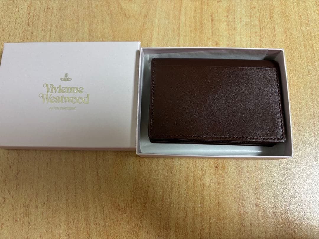 Vivienne Westwood ブラウン名刺入れ 新品未使用