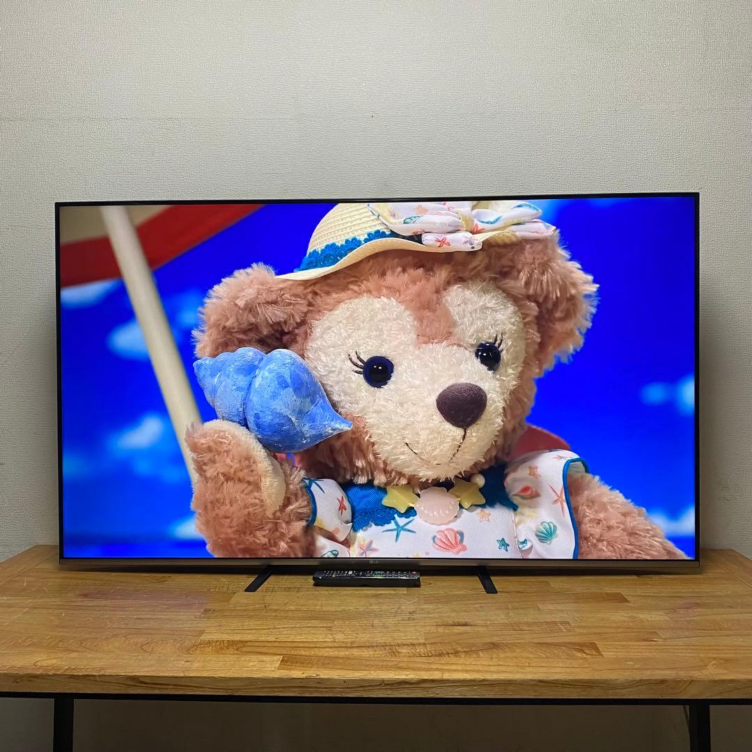 即日受渡❣️全国送料込LG 65V型 4K液晶テレビ ネット動画配信アプリ○