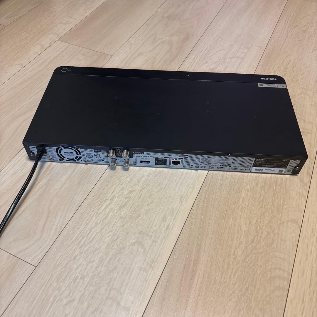 TOSHIBA DBR-W509 ブラック ブルーレイプレーヤー　付属品あり