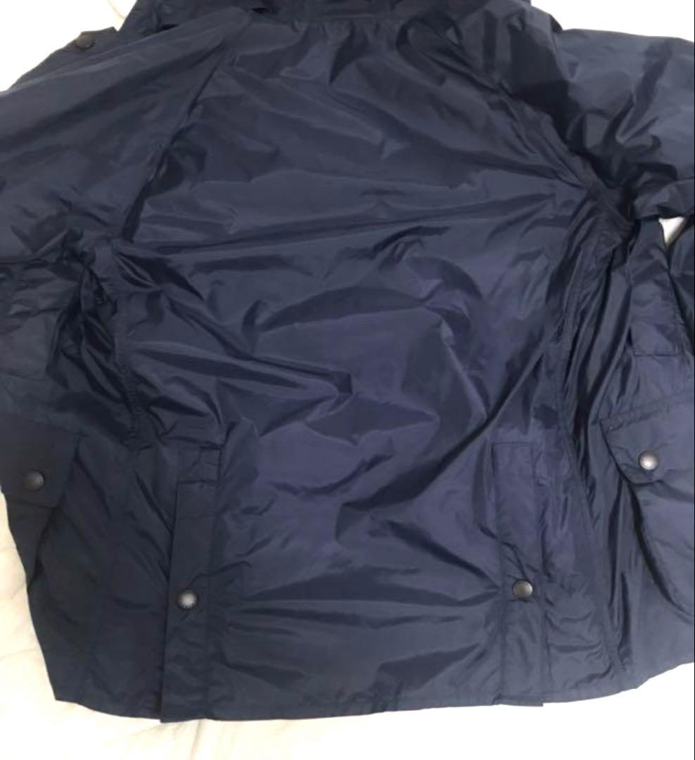 Barbour フーデッド ビデイルSL ナイロン ネイビー 36