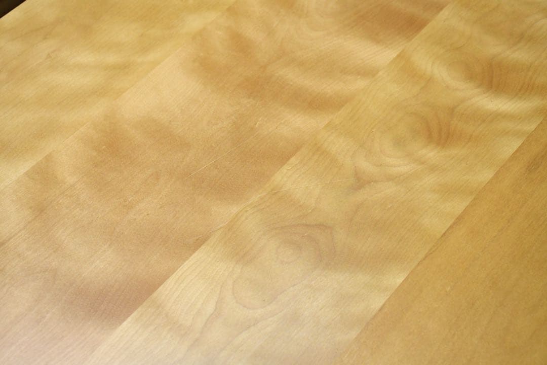 CIC26 北海道民芸家具 リビングテーブル 高め 棚付き センターテーブル