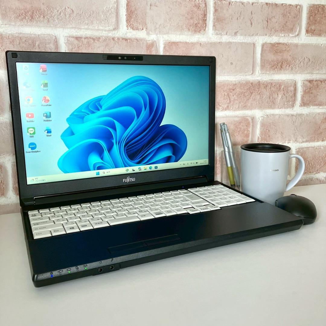 ★おすすめスペック★ テンキー付き 第10世代i5 ドライブ付き 富士通 500