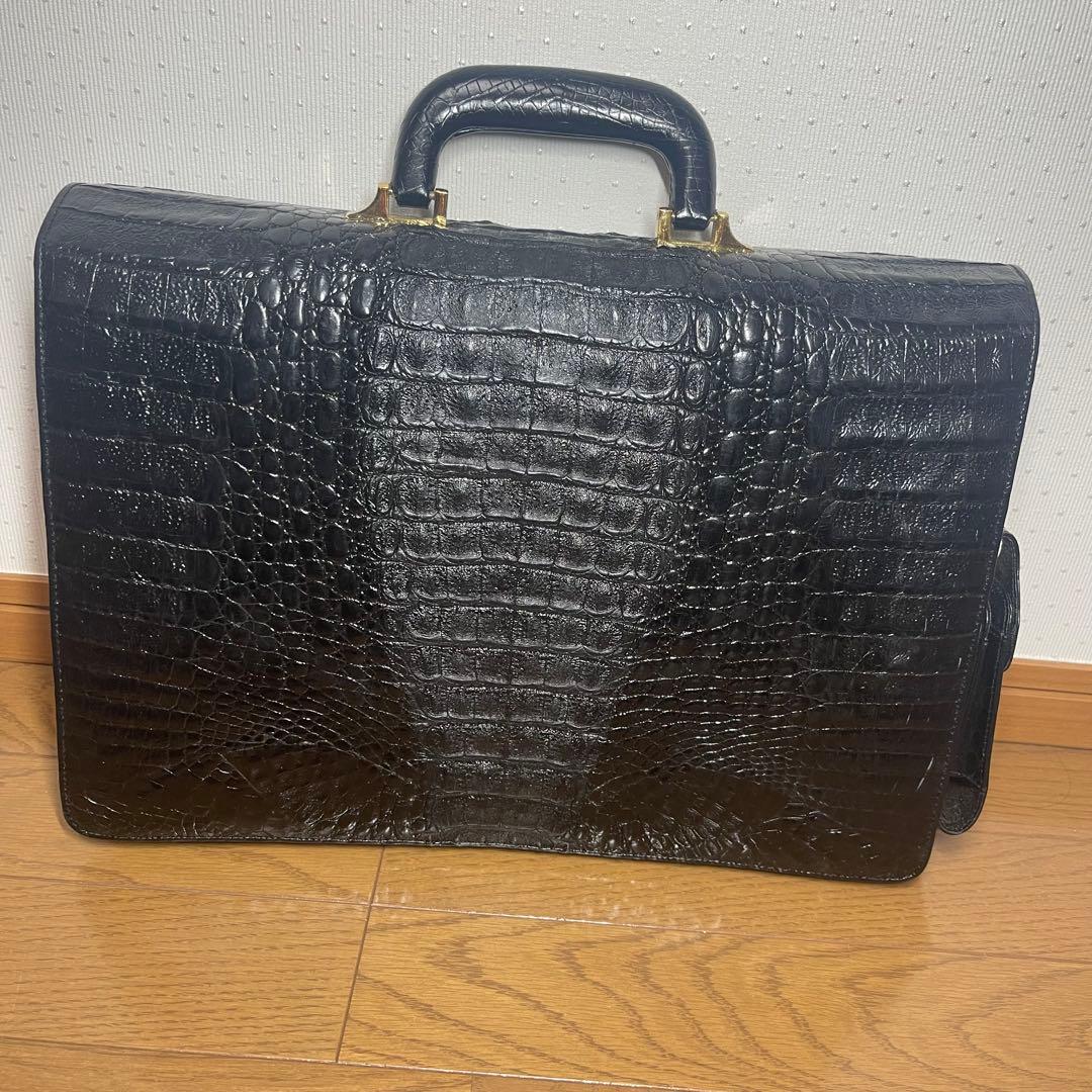 【激レア 本革】美品　REGARDE レガルデ ビジネスバッグ ダイヤル式