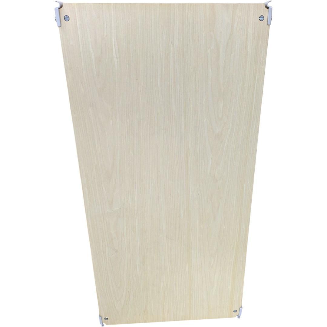 訳あり 無印良品 ステンレスユニットシェルフ オーク材棚セット ワイド・中