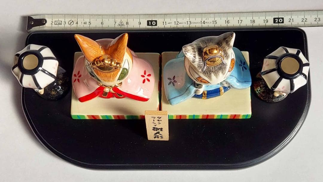 ダヤンとマーシィ雛人形