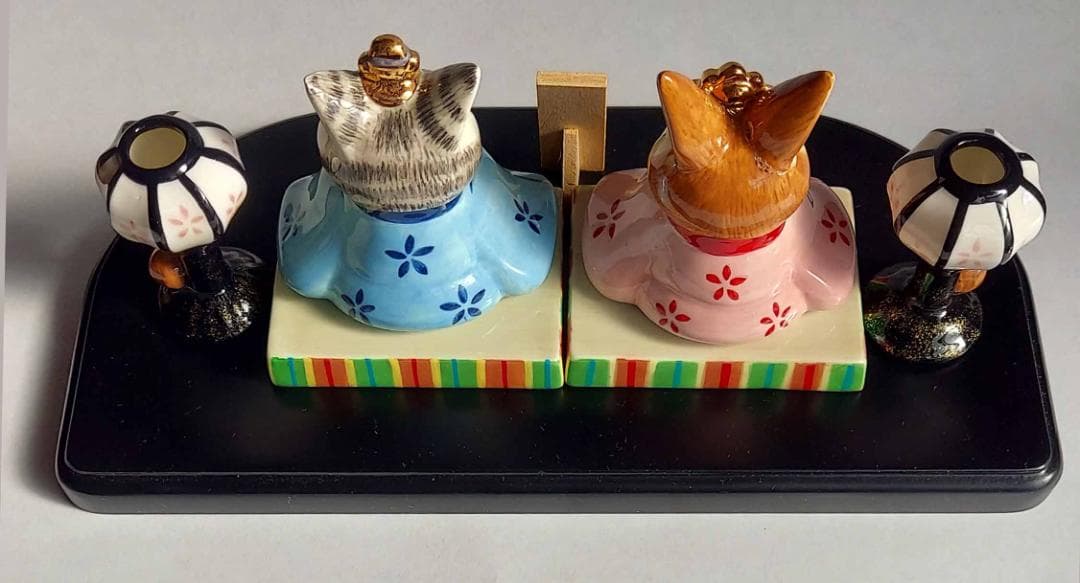 ダヤンとマーシィ雛人形