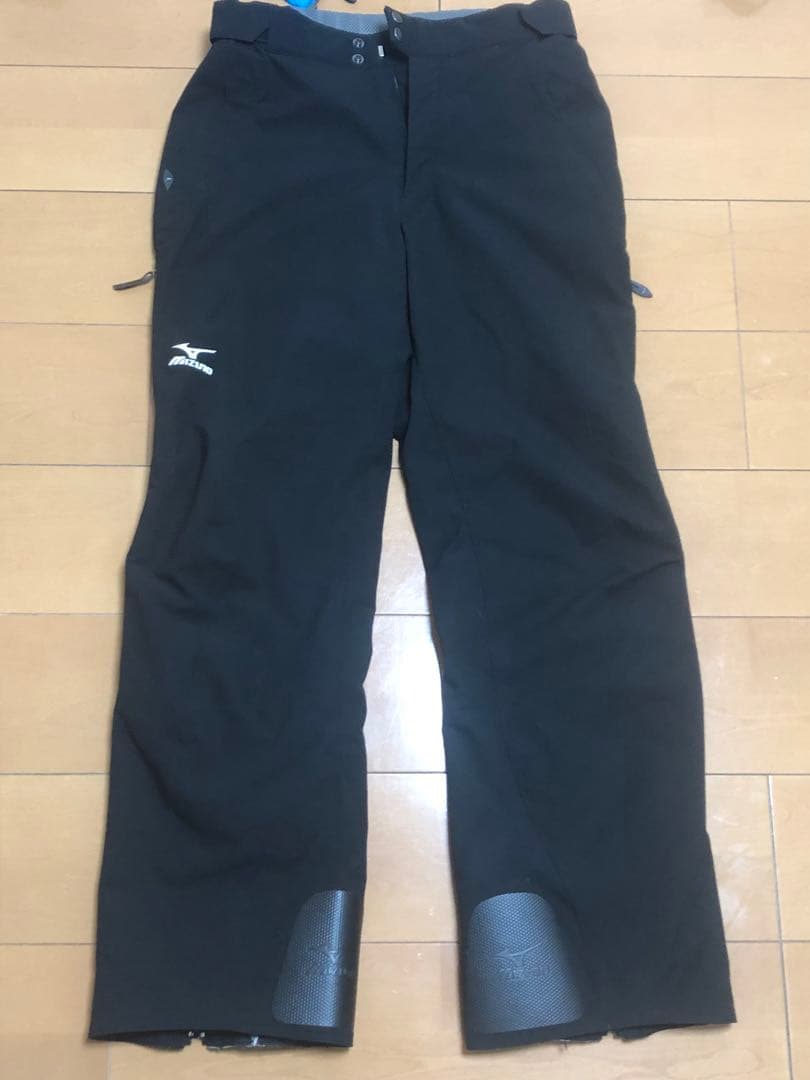 ミズノ MIZUNO スキーウェア セットアップ 青（上：XL 下：L）