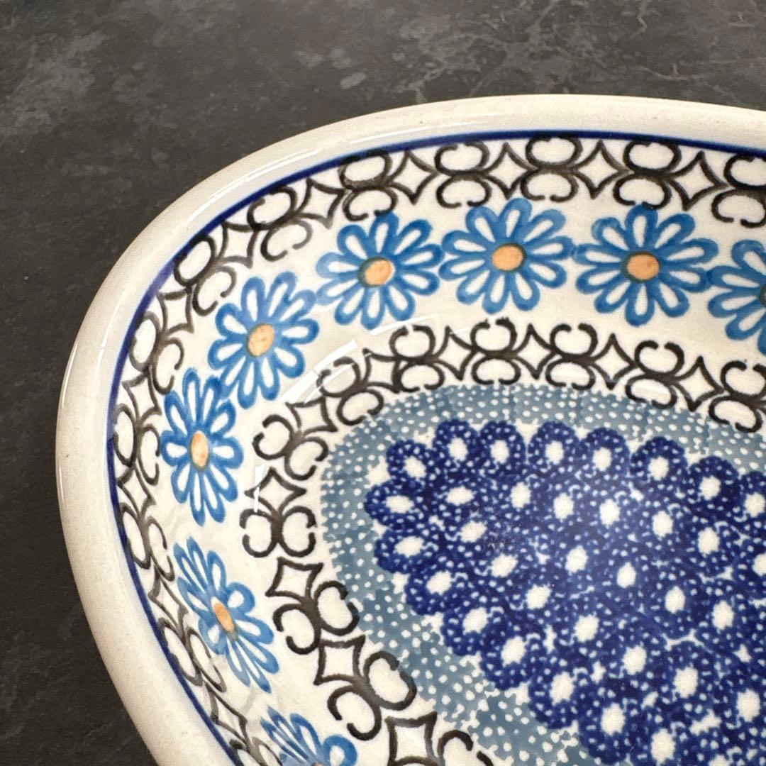 【新品】ボレスワヴィエツ陶器 ツェラミカ ポーリッシュポタリー　オーバル21cm