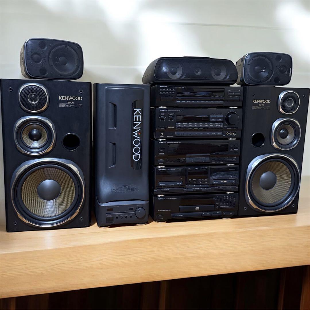 ③送料込み KENWOOD ROXY J7 システムコンポ バブルコンポ 最上位