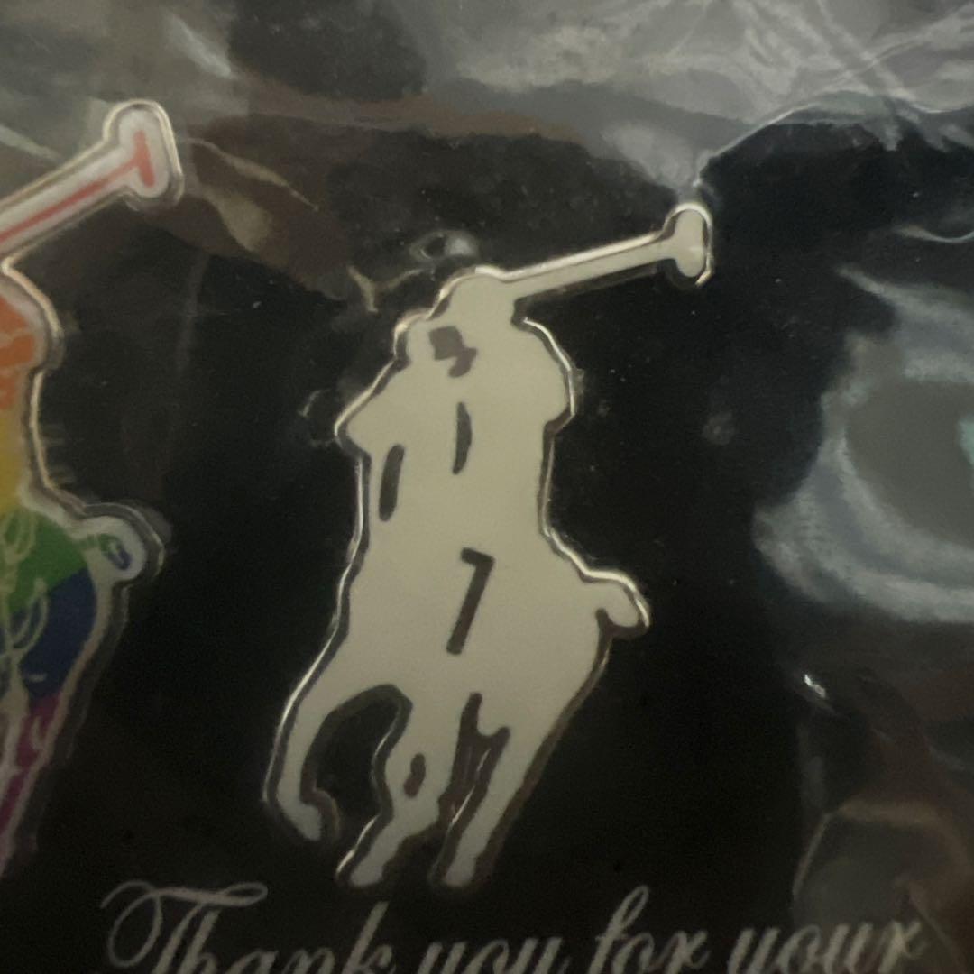 ラルフローレンスタッフ限定非売品ピンバッジ