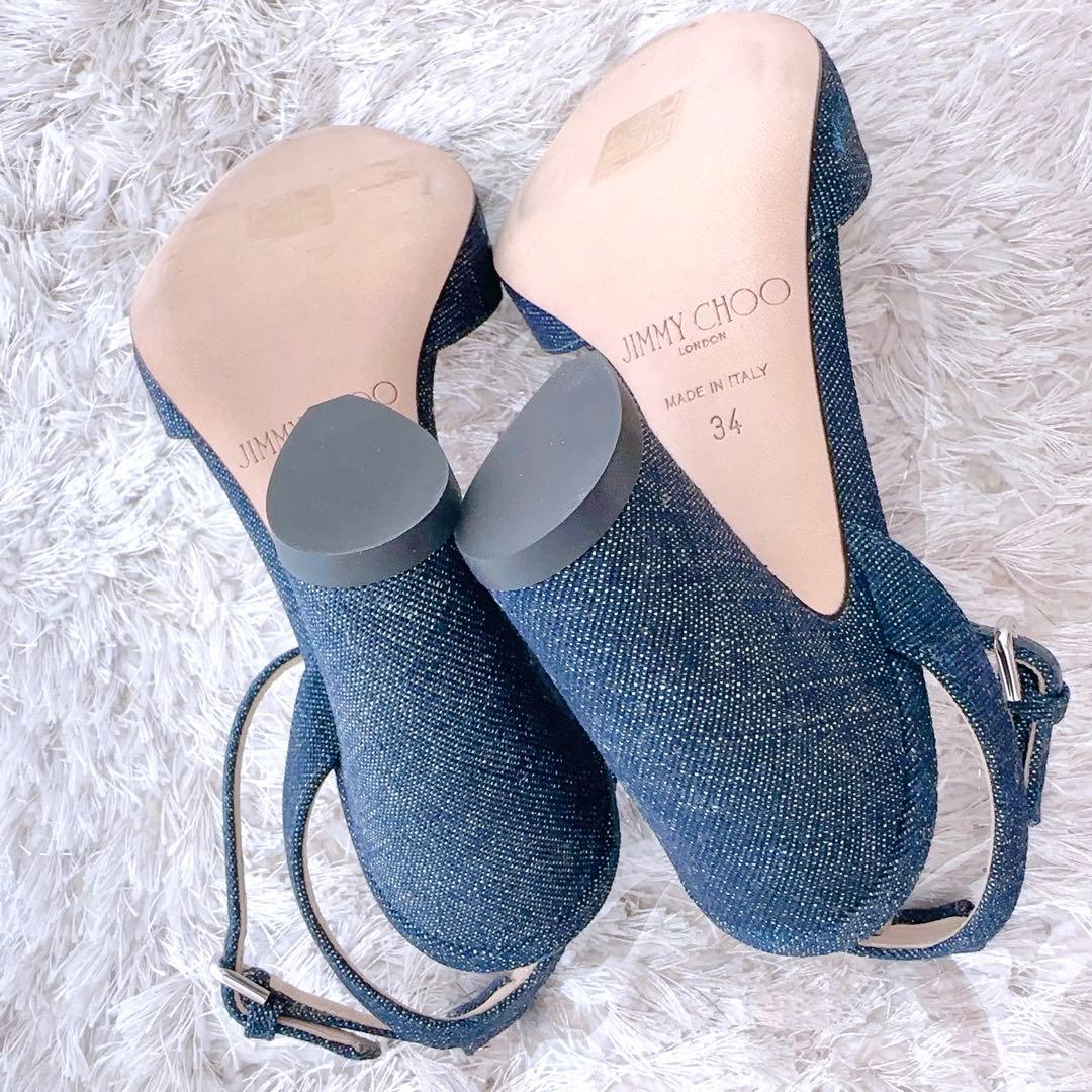 JIMMY CHOO ジミーチュウ　ストラップ　サンダル　パンプス　オープントゥ