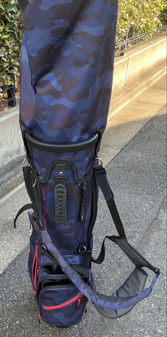 RLX POLO GOLF ポロゴルフ スタンドキャディバッグ ネイビー迷彩柄