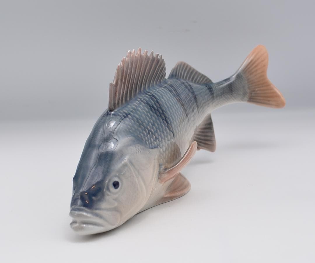 スズキ　魚　＃1138　★ロイヤルコペンハーゲン　デンマーク　ヴィンテージ