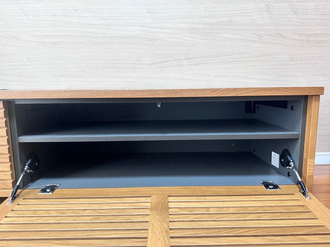 『値下げしました』 『新品格安』WOODONE sui:ji 無垢の木収納TV台