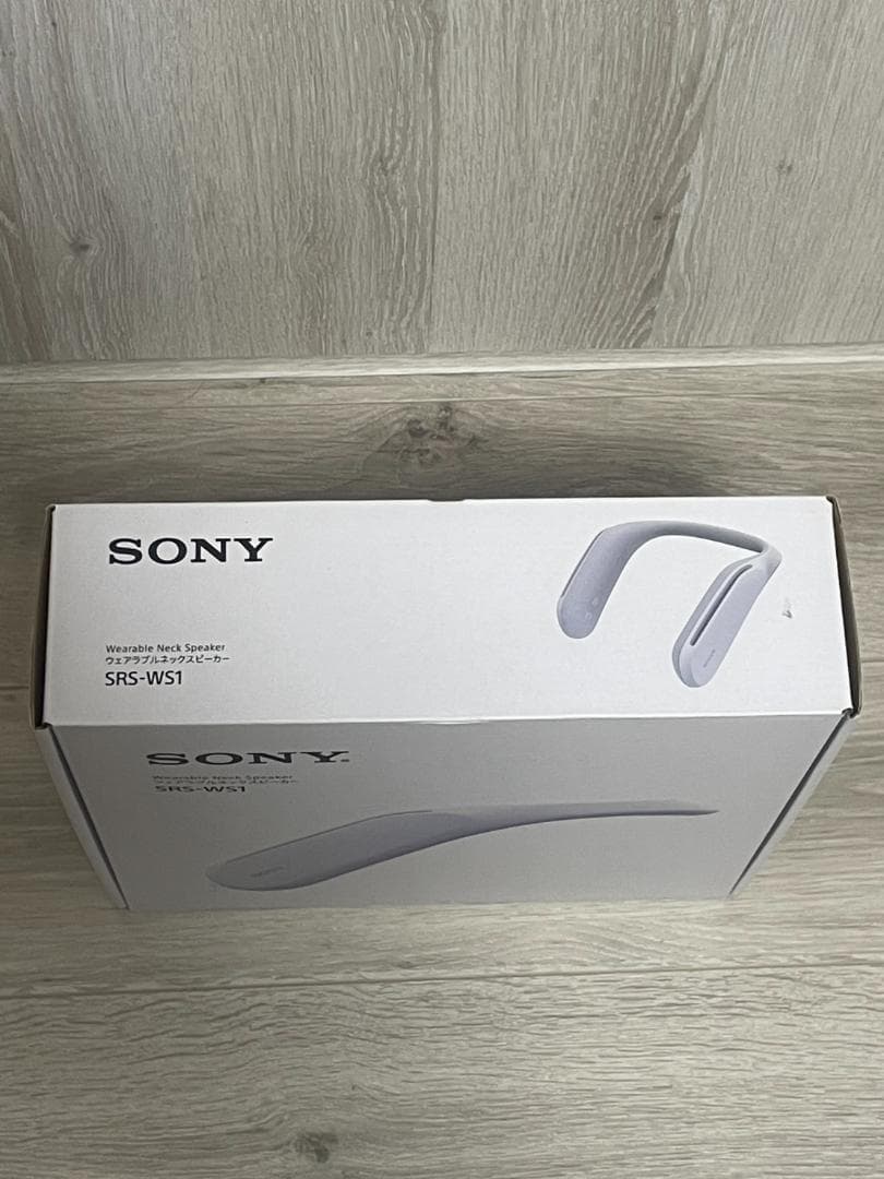 【展示品/未使用品】SONY SRS-WS1 ワイヤレススピーカー