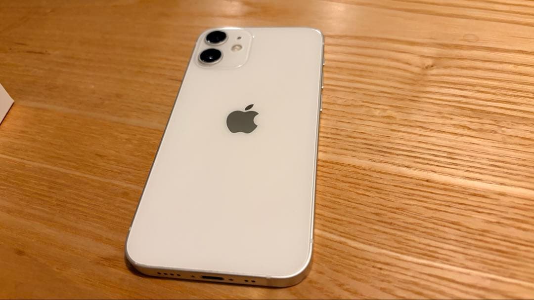 iPhone12 mini 128GB ホワイト バッテリー74% ソフトバンク