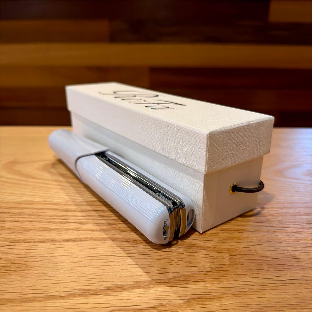 【極美品】リファ フィンガーアイロン ST ホワイト（公式オンライン購入品）