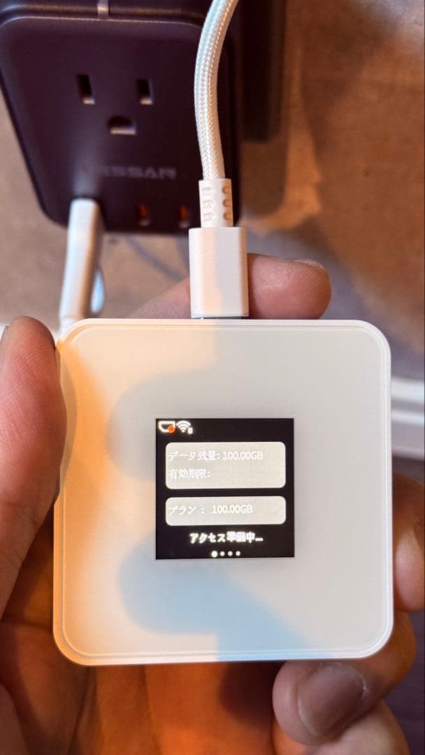 【未使用100G】ecocoポケットwifi 特典付き