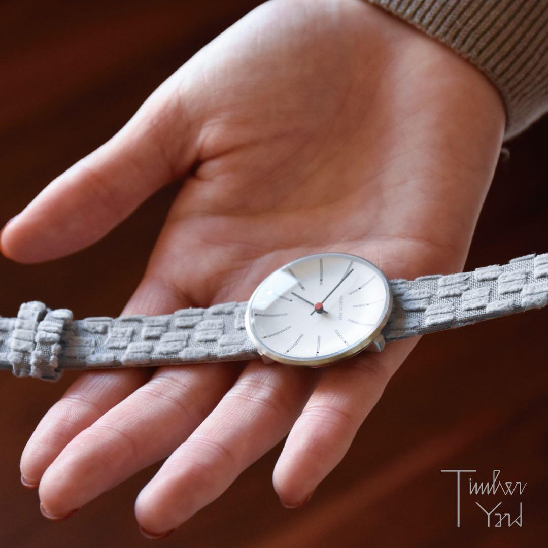 ミナ ペルホネンとアルネ・ヤコブセンウォッチ　コラボWatch