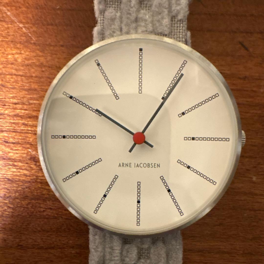 ミナ ペルホネンとアルネ・ヤコブセンウォッチ　コラボWatch