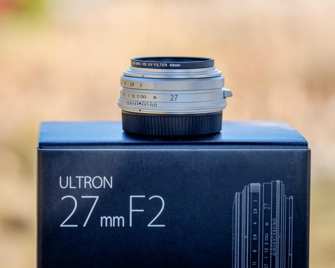 Voigtlander Ultron 27mm f2 Xマウント 新品同様