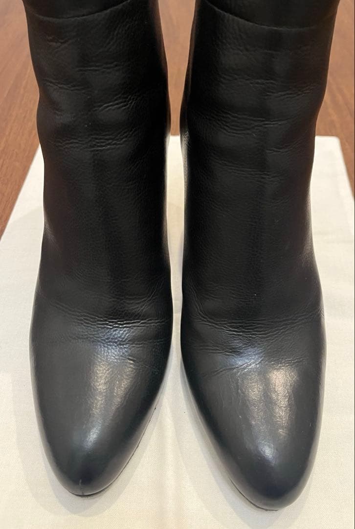 【週末限定価格】美品⭐︎ペリーコ　バックジップ　ショートブーツ　37