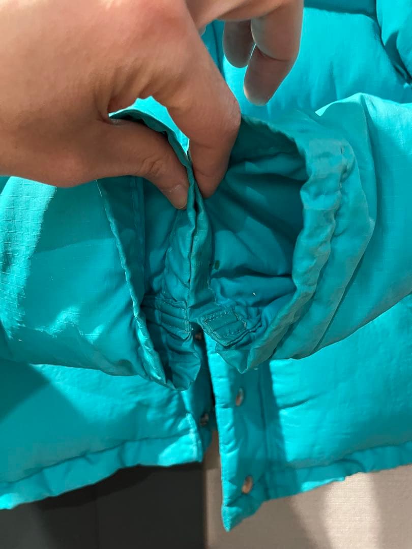 実寸S 90s Crescent Down Works ZipSnap Down