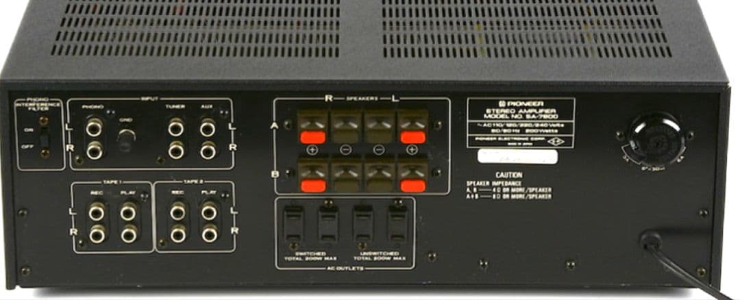 ■■PIONEER　SA-7800 ステレオプリメインアンプ