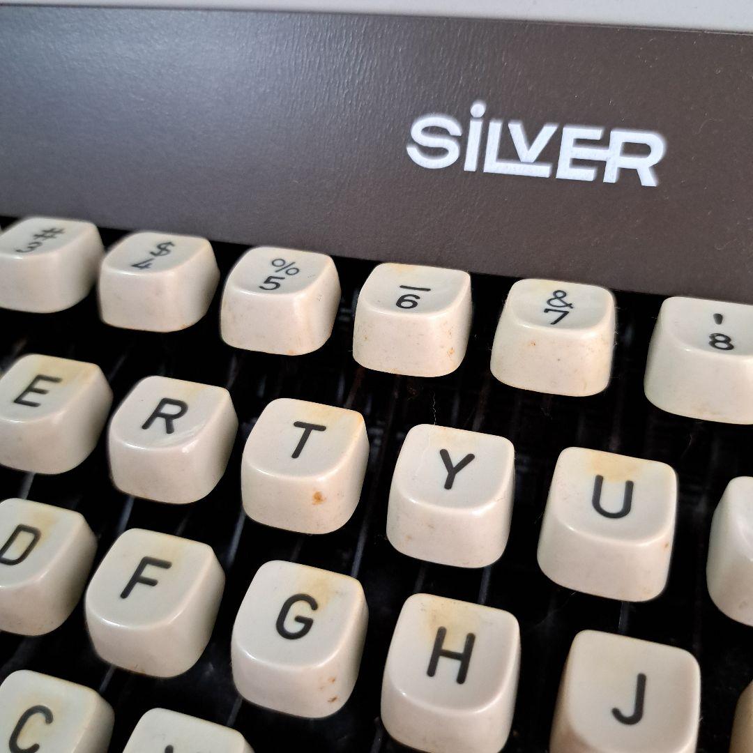 【アンティーク】Silverタイプライター
