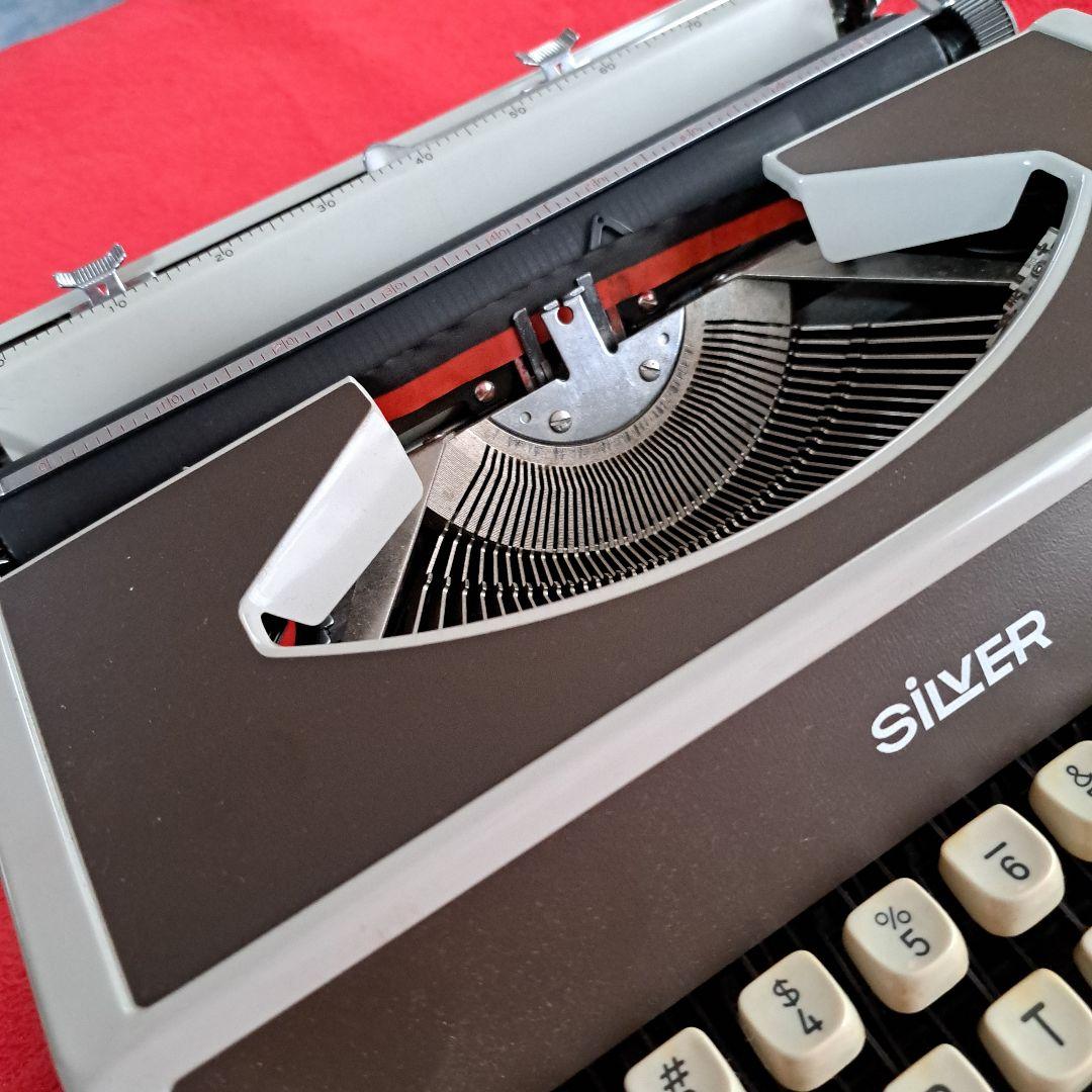 【アンティーク】Silverタイプライター