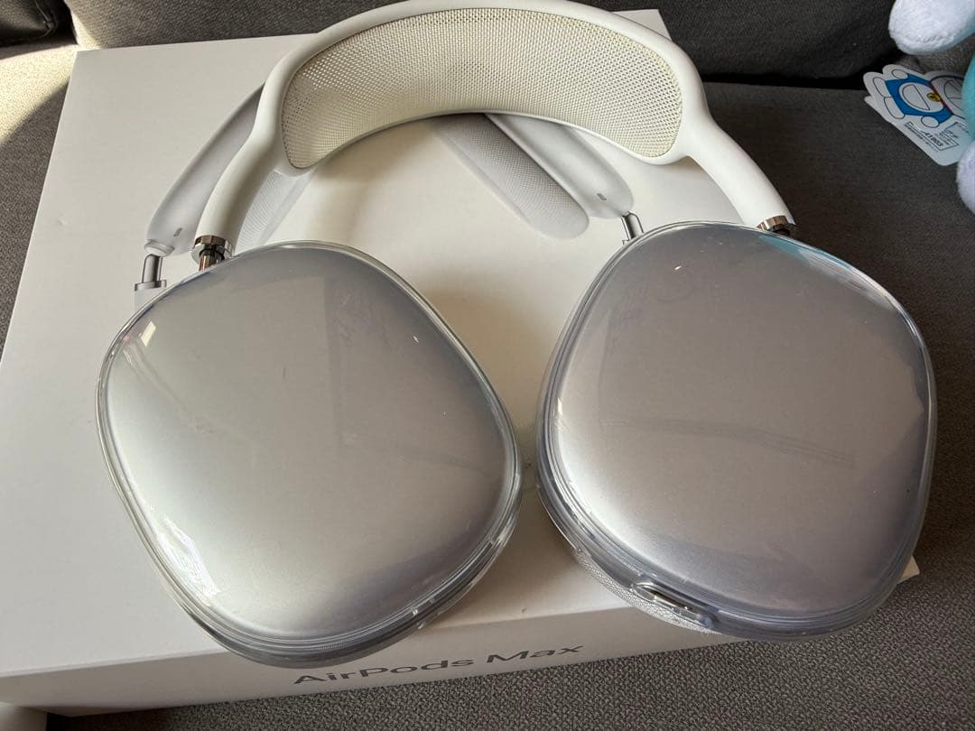 AirPods Max 純正透明ケース付き　箱付き