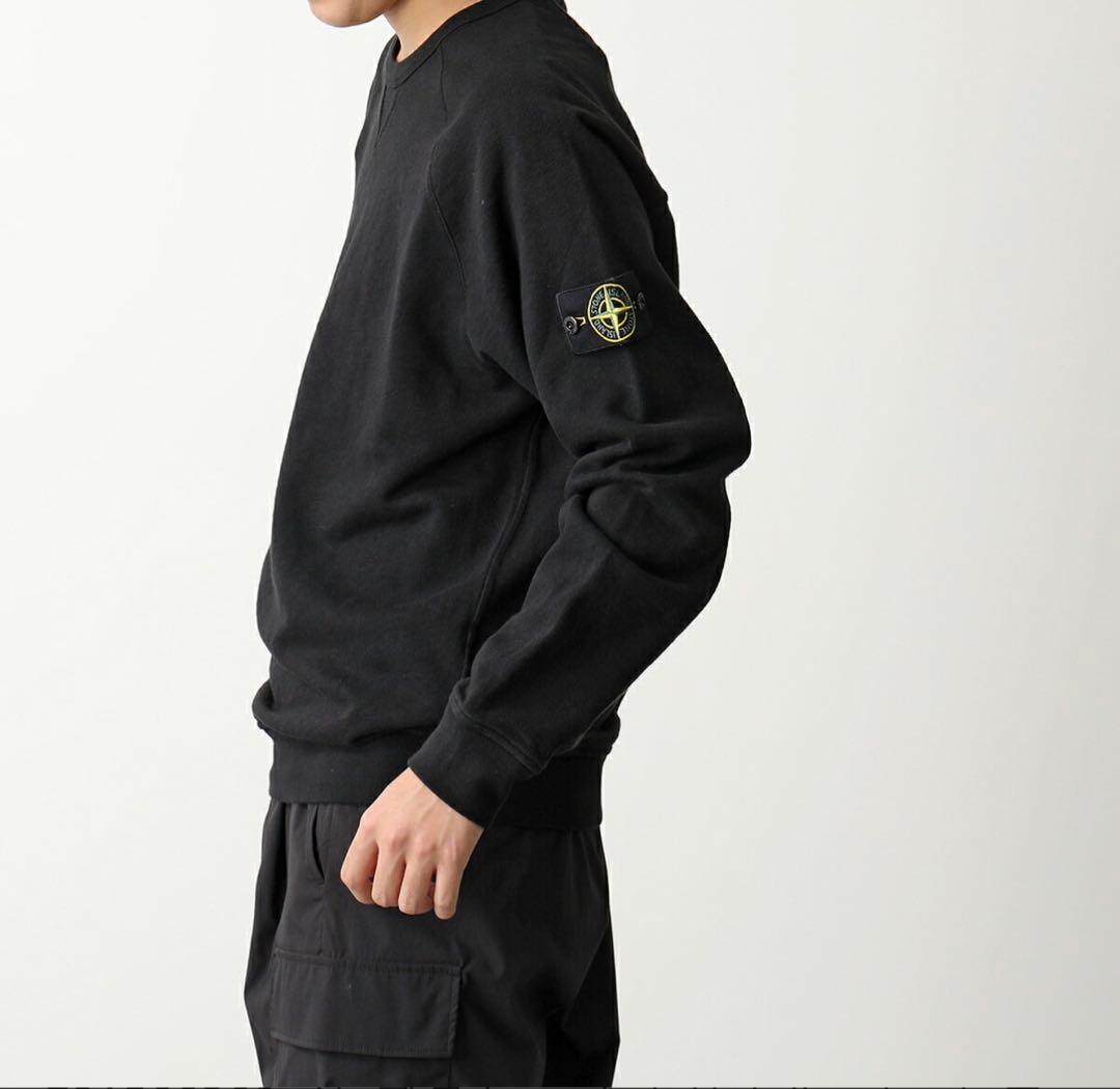 STONE  ストーンアイランド スウェットトレーナー 黒 XXL