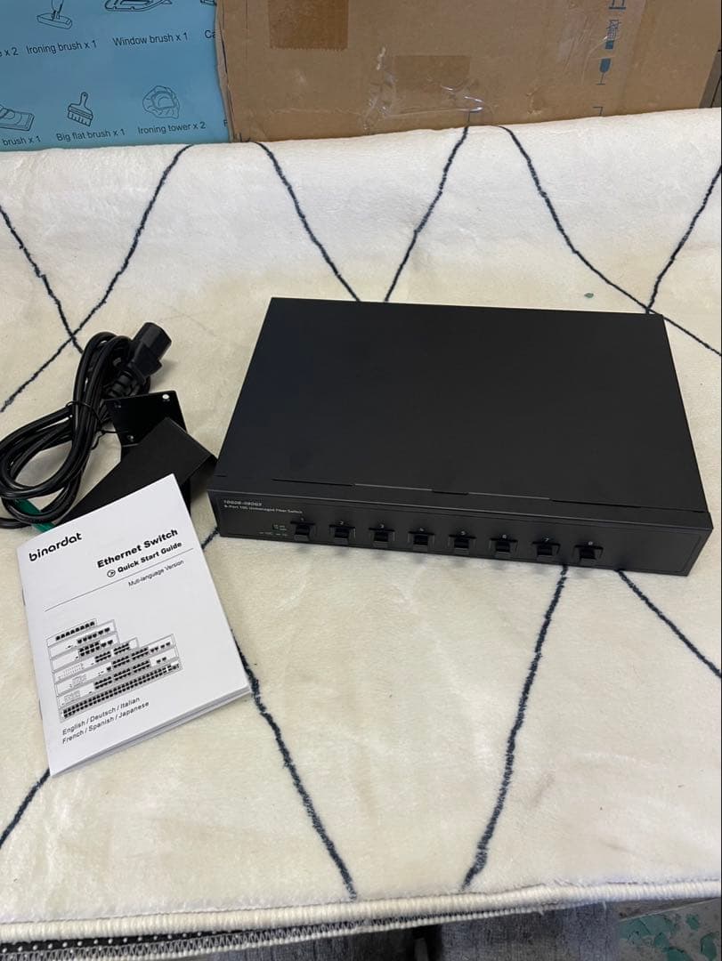 8ポート10ギガビットファイバースイッチ、8x10G SFP+スロット