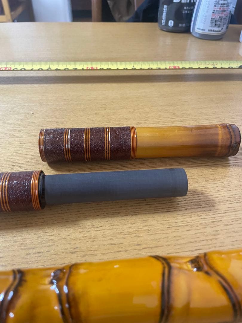 章作　筏竿　穂先ケース