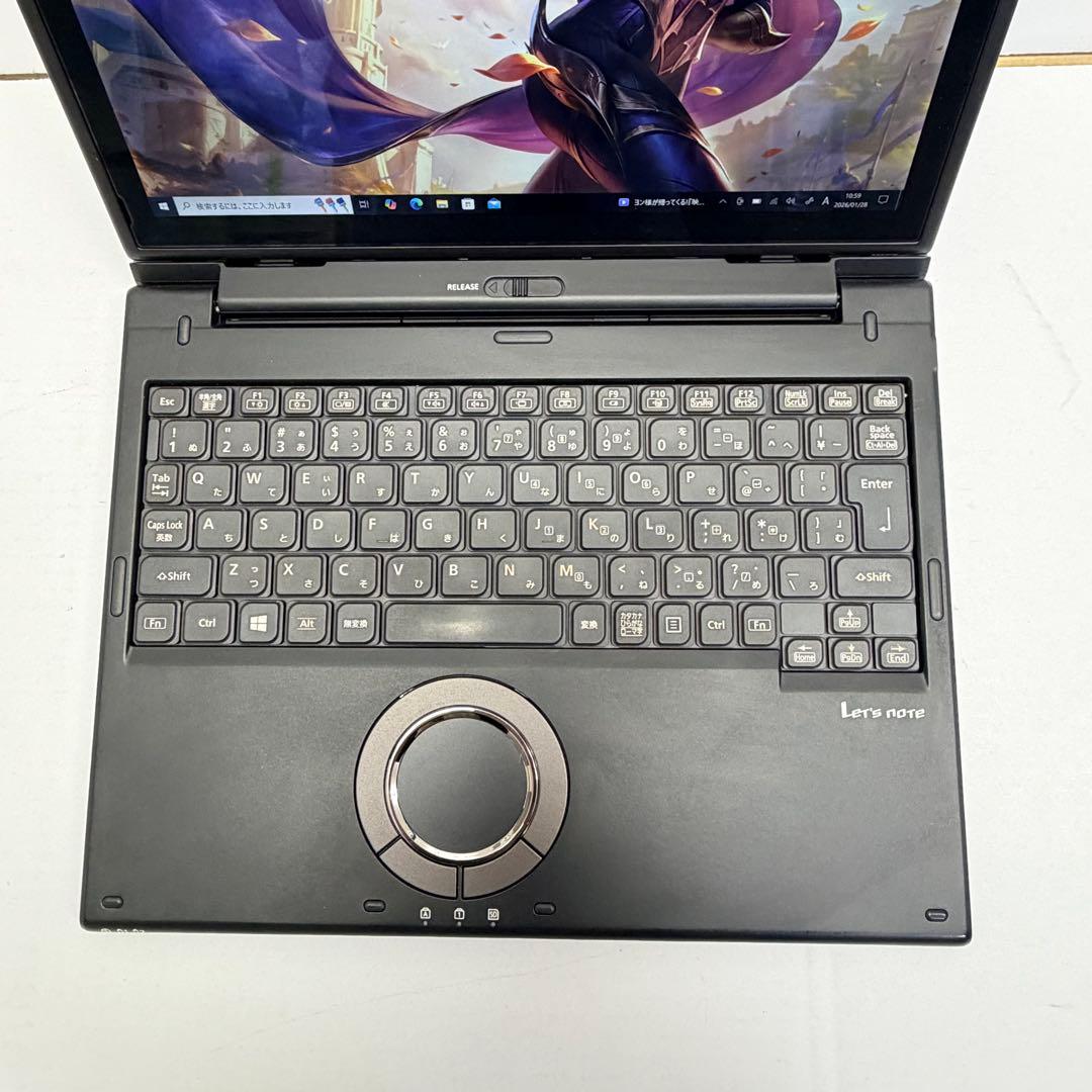 極美品 Panasonic Let's note CF-XZ6 256GB