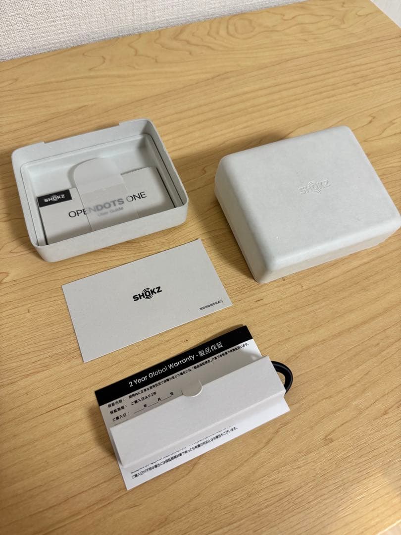 【美品】 Shokz(ショックス) OpenDots ONE ブラック 送料無料