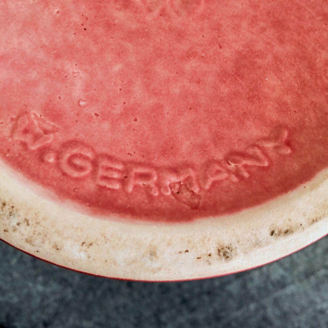 大型花器　西ドイツ　ファットラバ　W.GERMANY　フラワーベース　38cm