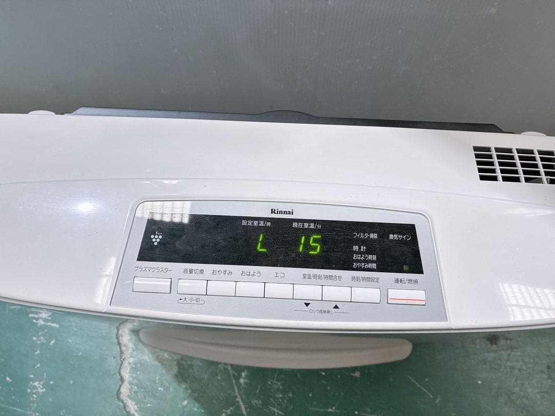 リンナイ 2017年製 都市ガス用 ガスファンヒーター RC-N5801NP