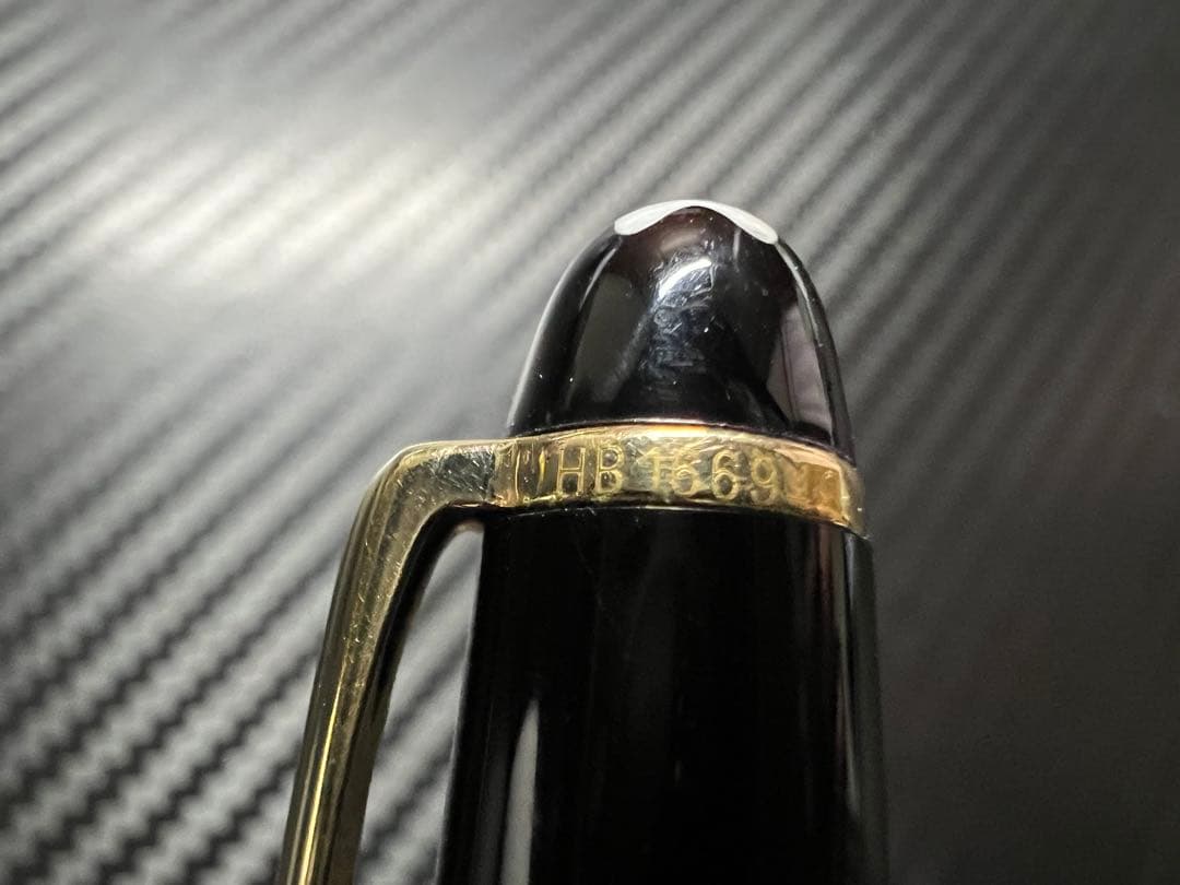 未使用に近い モンブラン 164 クラシック ボールペン ブラック