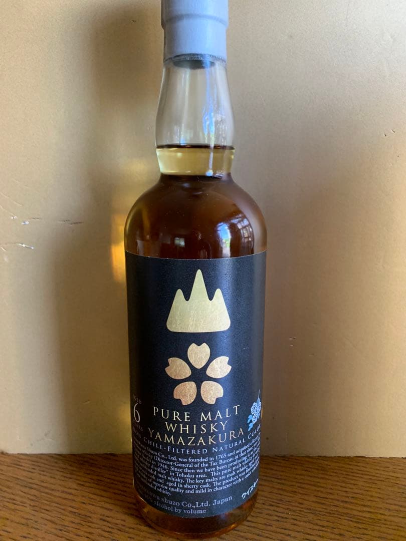 ピュアモルトウイスキー山桜６年