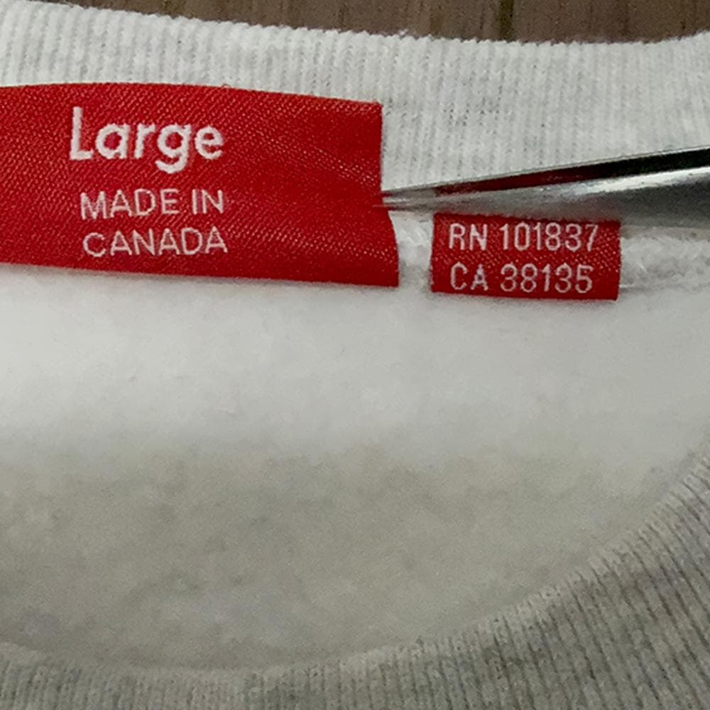 トップス Supreme Box Logo Crewneck Sweat 18FW Ash