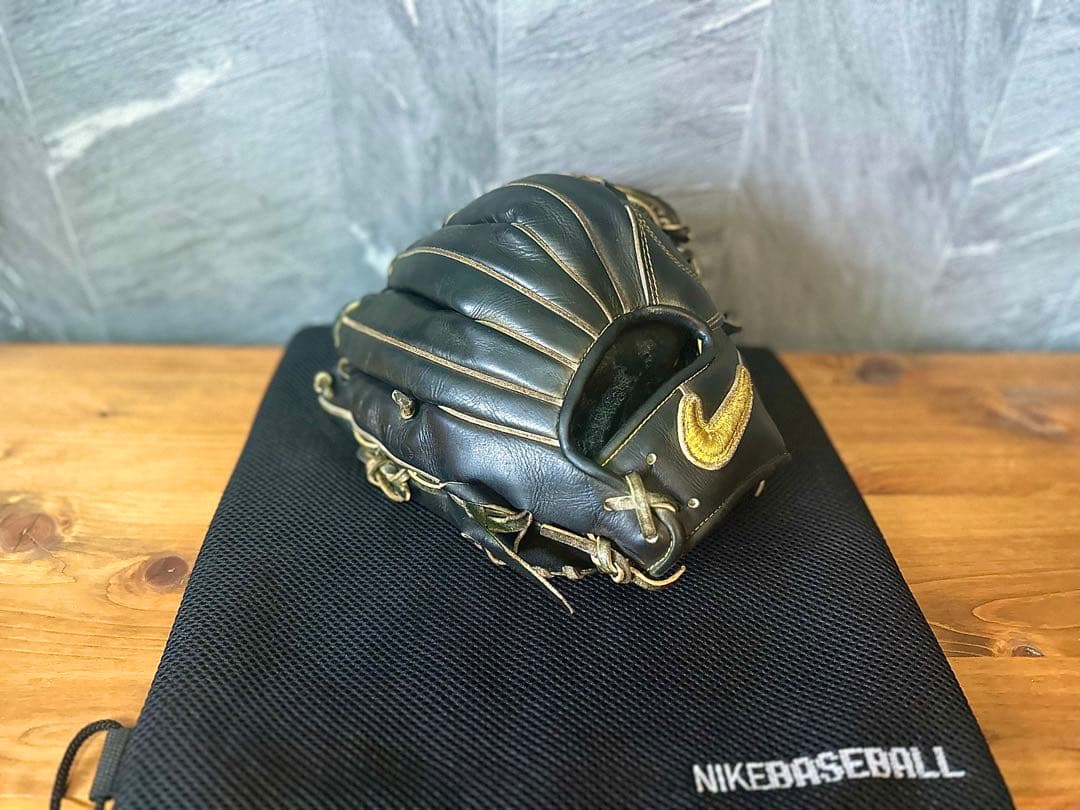 希少品NIKE ナイキ 硬式 内野手用グラブ キップレザー