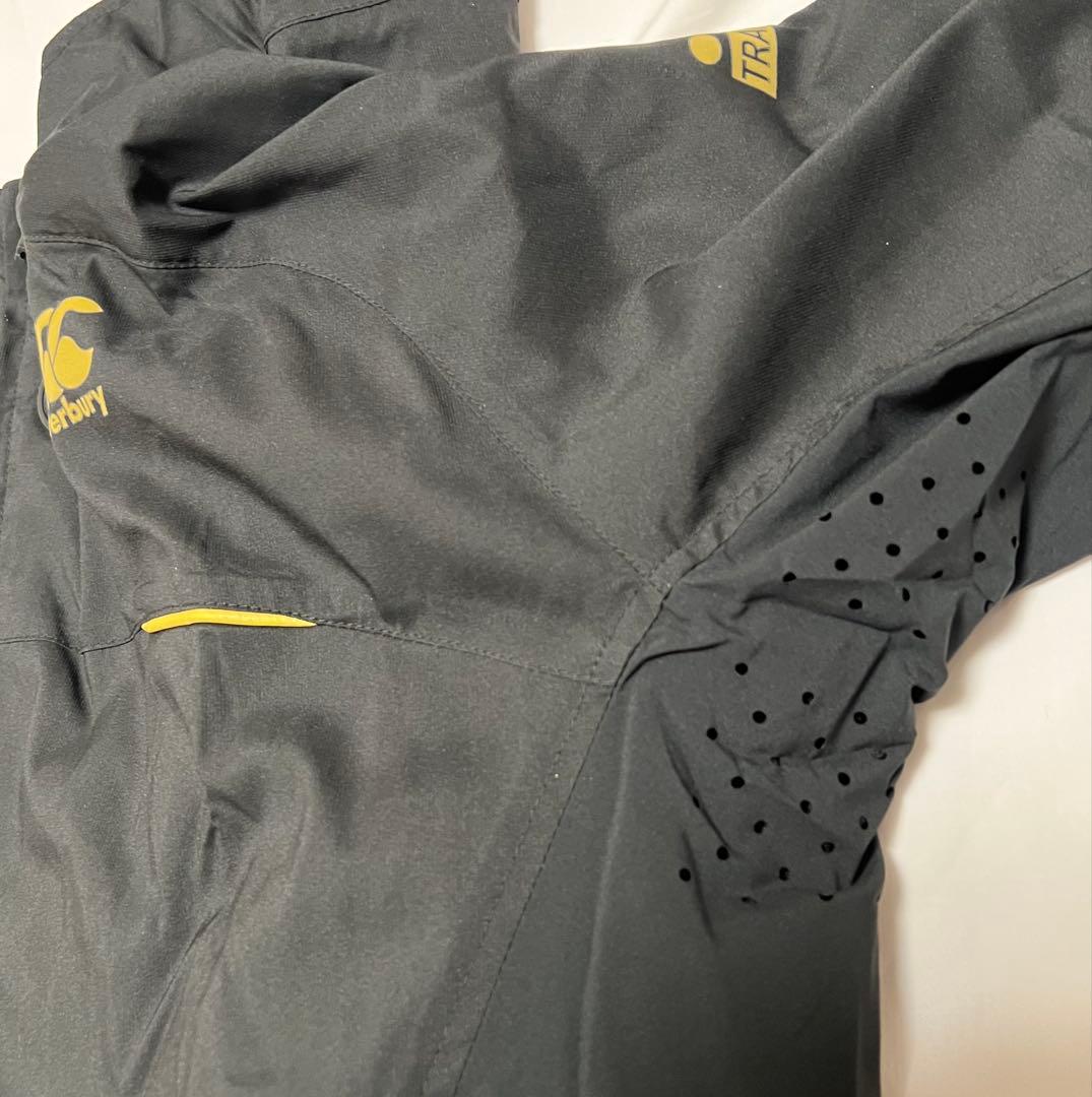 カンタベリーecoトレーニングウインドジャケット&パンツセット Mサイズ 黒