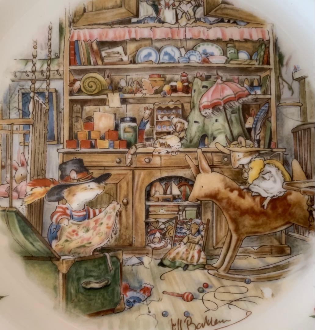 ブランブリーヘッジ ミッドウィンターシリーズ プレート 4枚セット